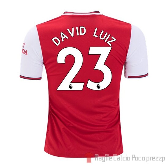 Maglia Arsenal Giocatore David Luiz Home 2019/2020 - Clicca l'immagine per chiudere